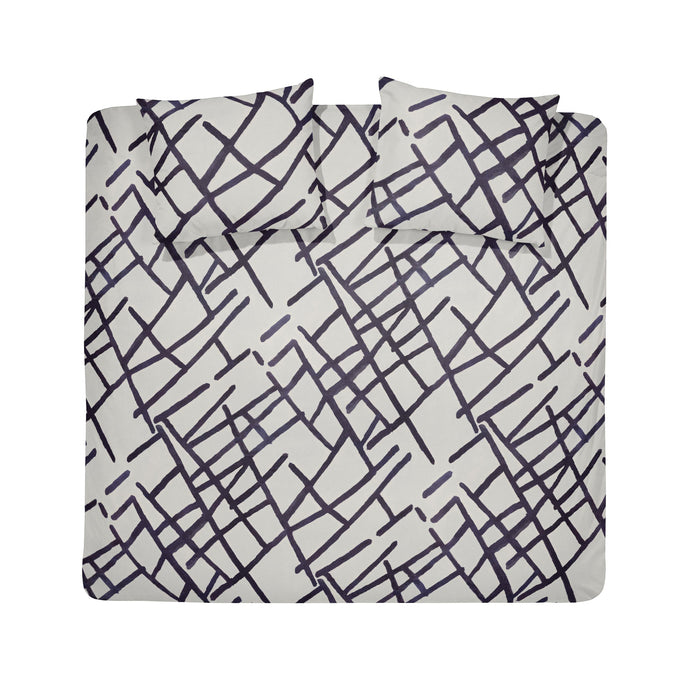 Damai dekbedovertrek Kline - Katoen - 260x200|220 cm - Linen