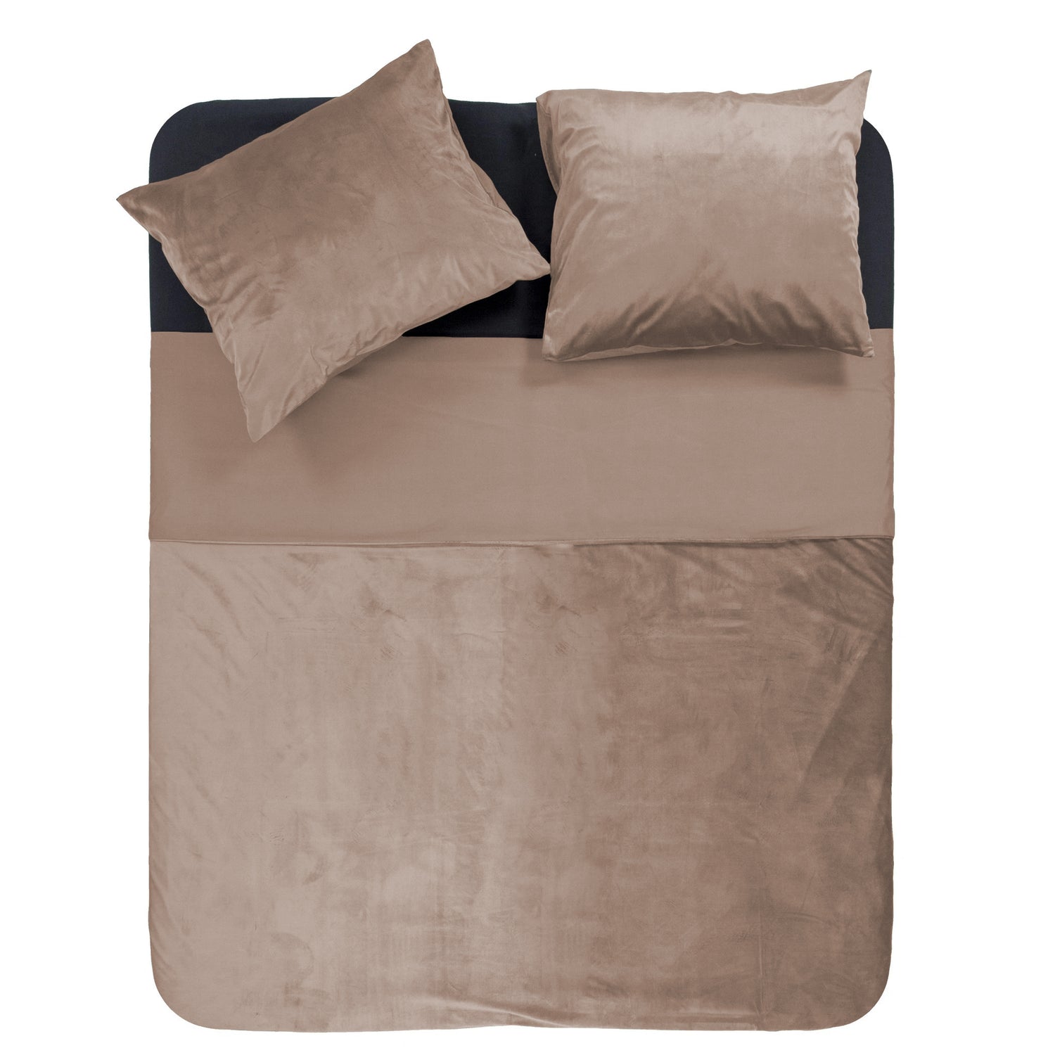 Y-NOT Fluweel Dekbedovertrek 240 x 220 cm