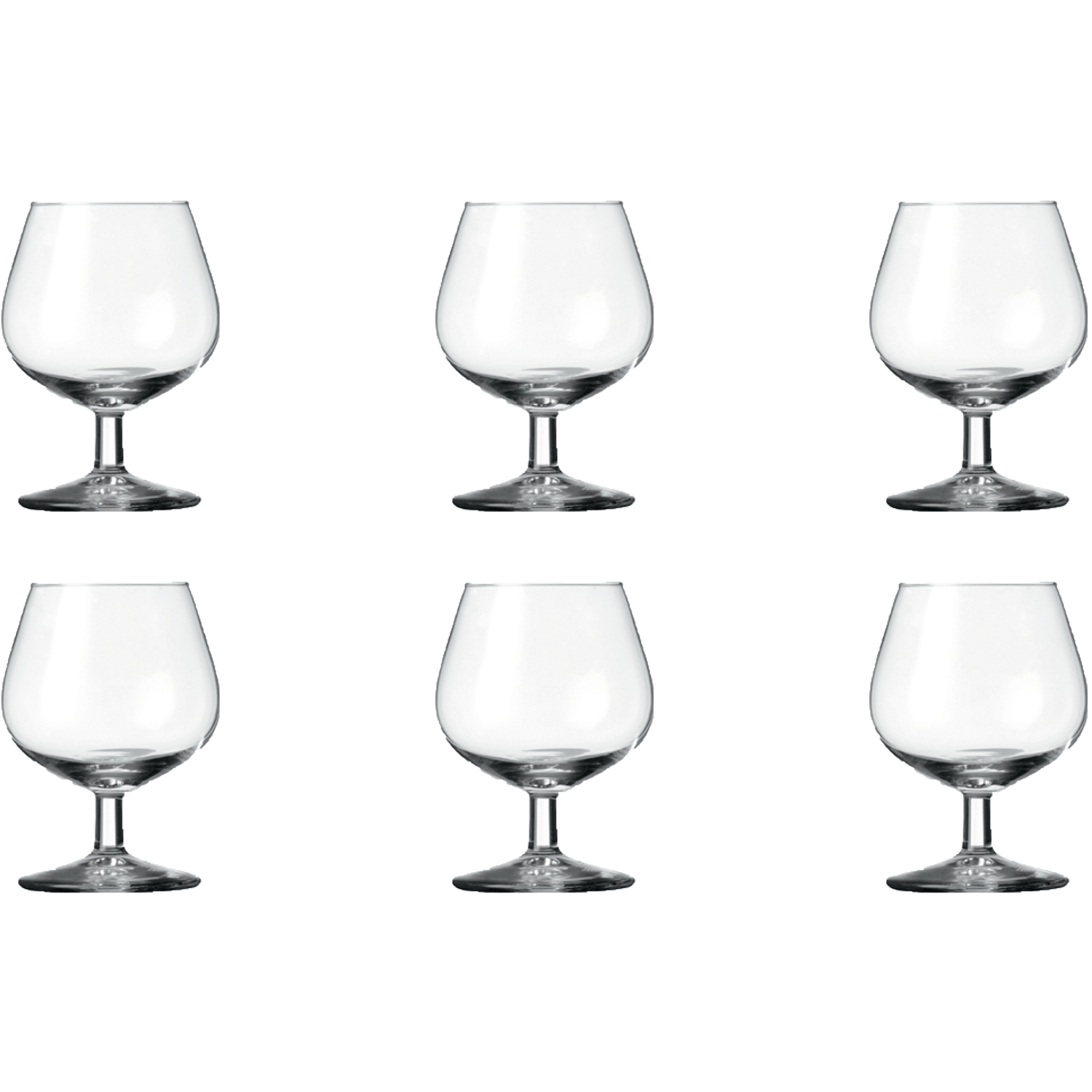 Royal Leerdam Cognacglas 521221 Gilde 15 cl - Transparant 6 stuk(s)