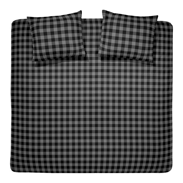 Damai Timber Dekbedovertrek 240 x 200|220 cm - Grijs