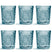 Libbey Drinkglas Hobstar Blauw 0,35 L - 6 st.