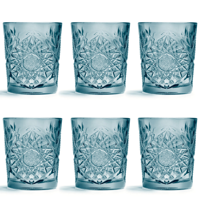 Libbey Drinkglas Hobstar Blauw 0,35 L - 6 st.