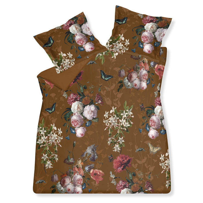 Vandyck Dekbedovertrek GOLDEN DELICIOUS Cognac 240x220 cm (katoen)