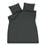 Vandyck Washed Cotton Dekbedovertrek 200 x 200/220 cm - Off Black
