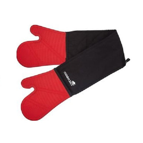 MasterClass - Ovenhandschoenen Siliconen - Zonder Naad - Set van 2 - M