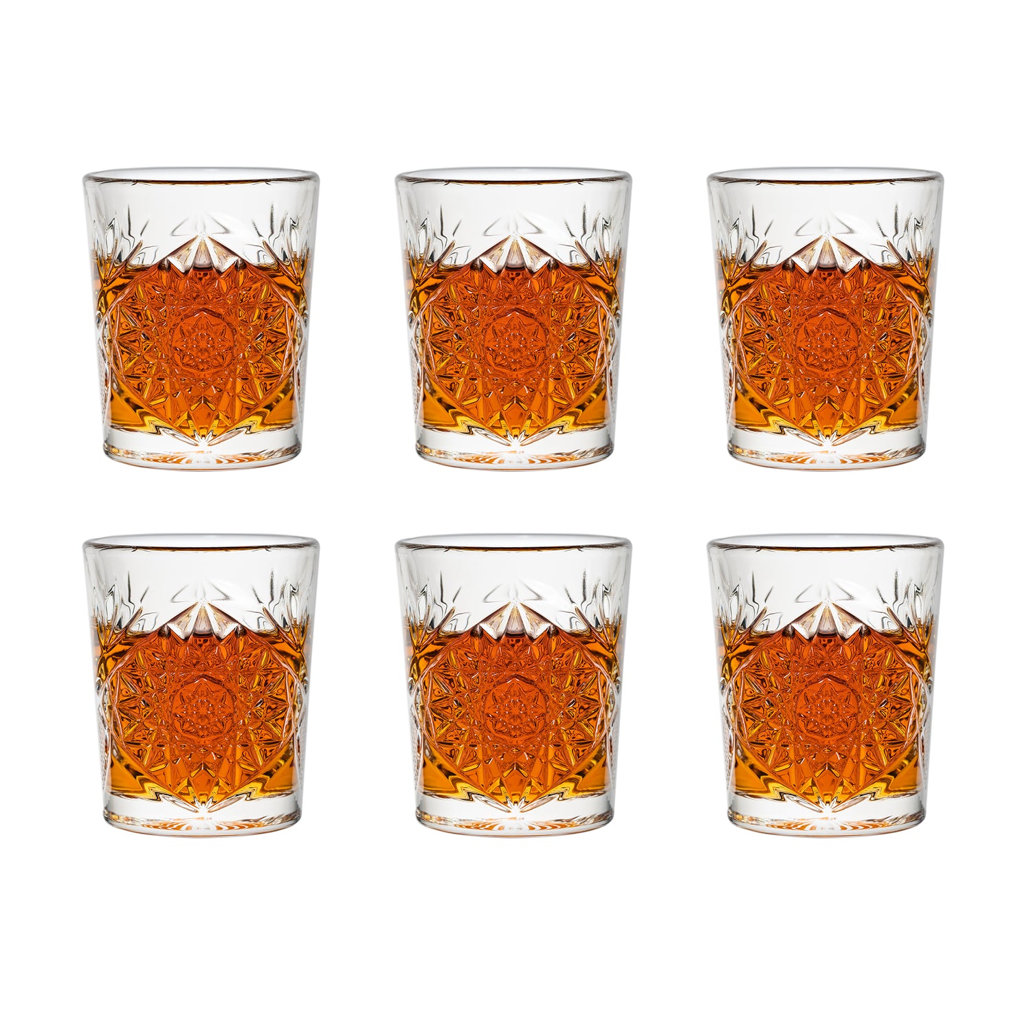 Libbey Hobstar Shotglaasjes 0,06 L - 6 st.