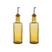 Brût Homeware, Set van 2 Olie|Azijn Fles set 30 CL, amber bruin