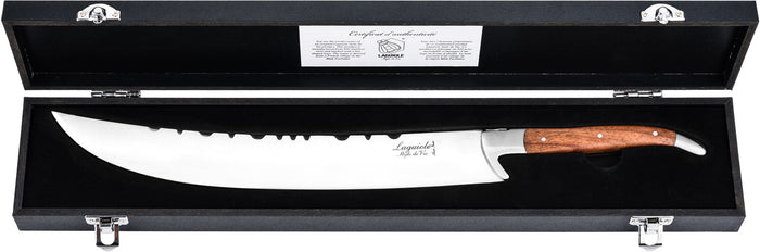 Laguiole Style de Vie Luxury Line champagnezwaard rozenhout