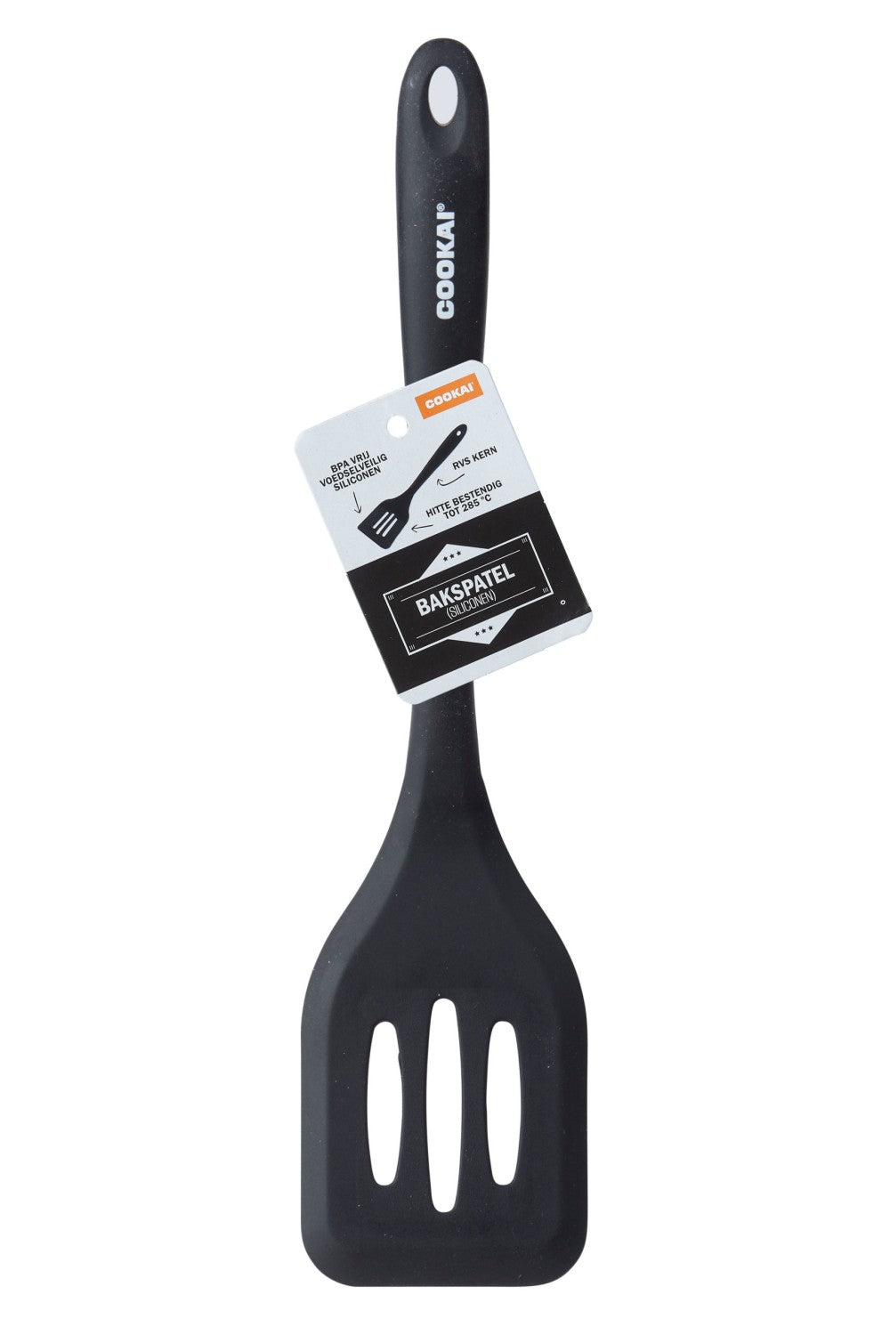 Cookai - Bakspatel, Siliconen, Zwart - Cookai
