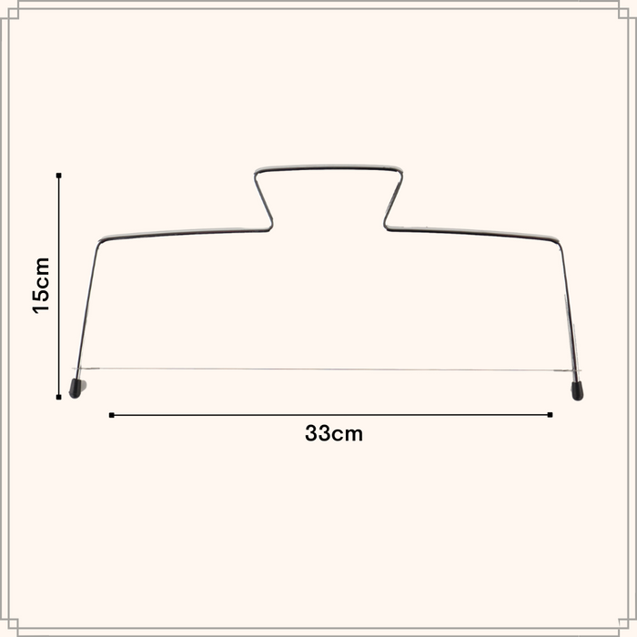 OTIX Taartsnijder 33cm Taartverdeler Taartzaag snijder Taartmes