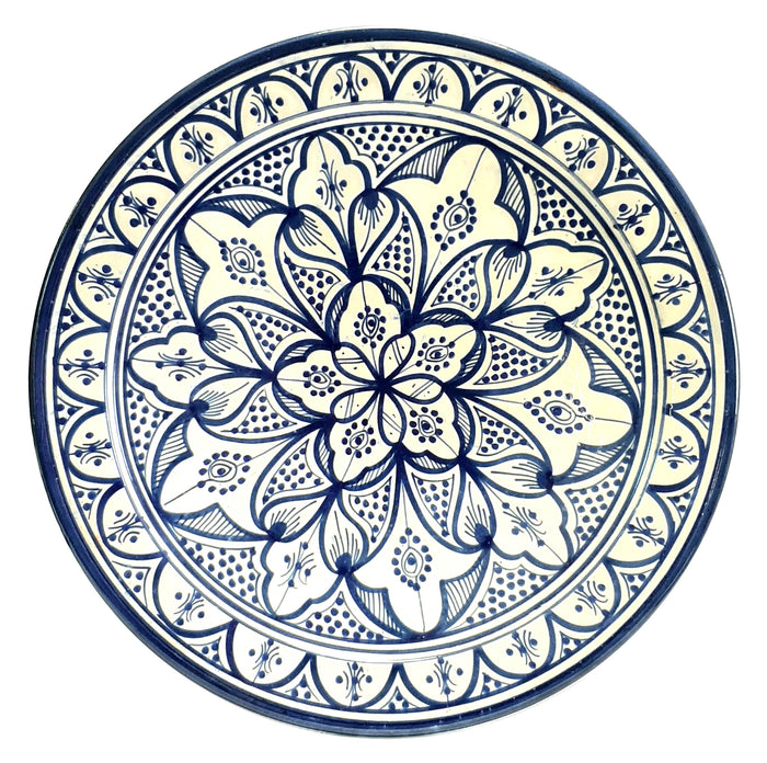 Plant&More - Marokkaanse schaal - Hand beschilderd - 42 CM