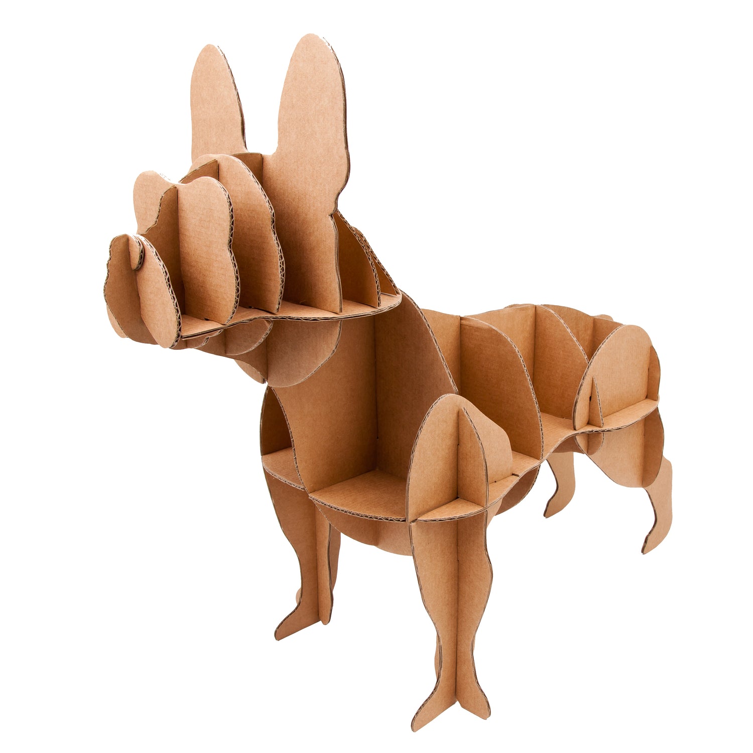 Milimetrado - Franse Bulldog van Karton - Decoratief opbergrek