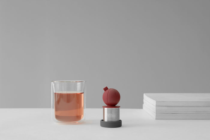 Drijvend Thee-ei 3.8x8 cm Rose