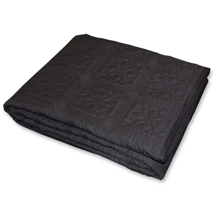 Unique Living - Rick bedsprei 220x220cm donker grijs