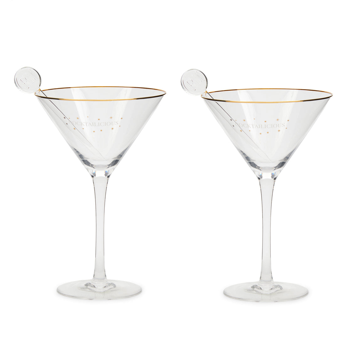 Riviera Maison Cocktailicious Glass & Stick 2 pcs (Ø) 12x (H) 19