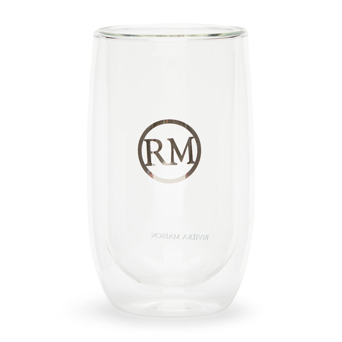 Riviera Maison dubbelwandig theeglas, koffieglas met RM logo - Love RM