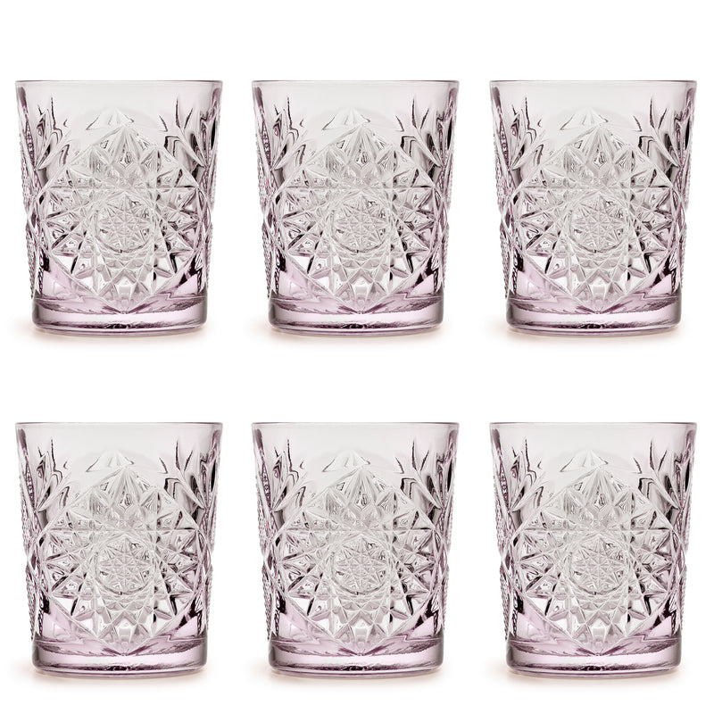 Libbey Drinkglas Hobstar Charm Lavender 0,35 L - 6 st.
