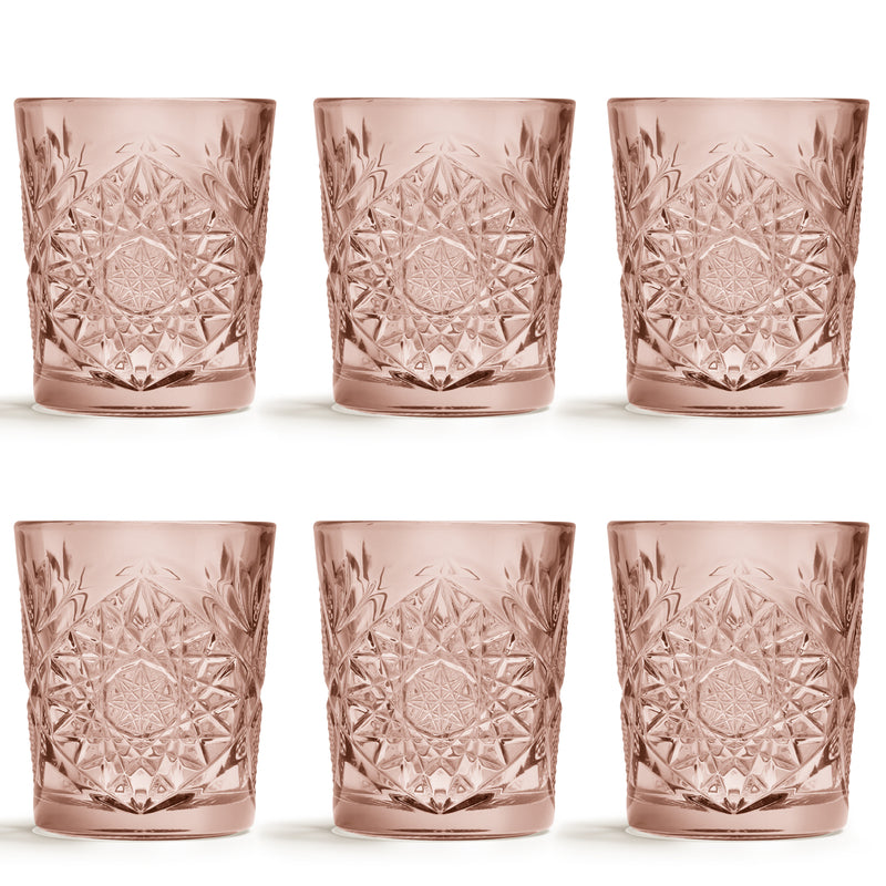 Libbey Drinkglas Hobstar Roze 0,35 L - 6 st.