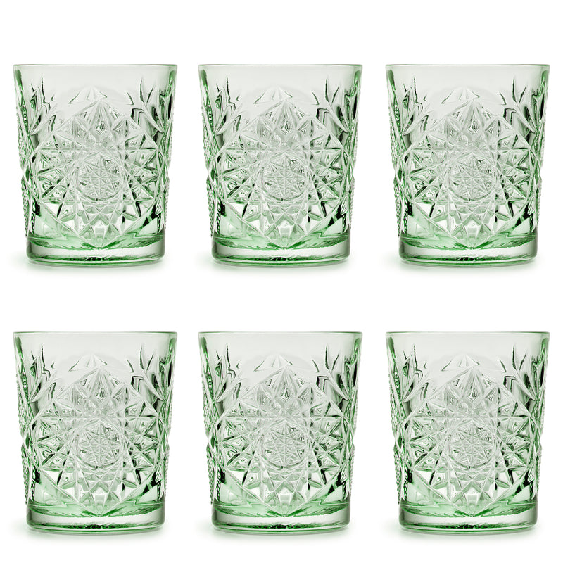 Libbey Drinkglas Hobstar Ebony Green 0,35 L - 6 st.