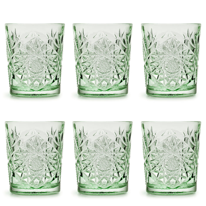 Libbey Drinkglas Hobstar Ebony Green 0,35 L - 6 st.