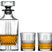 Jay Hill Whiskey Set (karaf & whiskeyglazen) Monea - 3-Delig