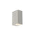 QAZQA Moderne wandlamp aluminium 2-lichts IP44 - Baleno