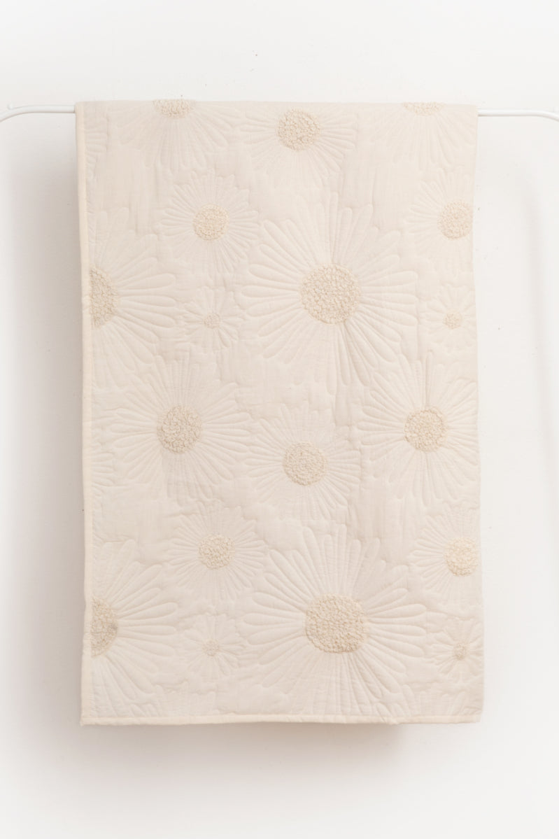 Sissy-Boy Witte sprei met bloemen design