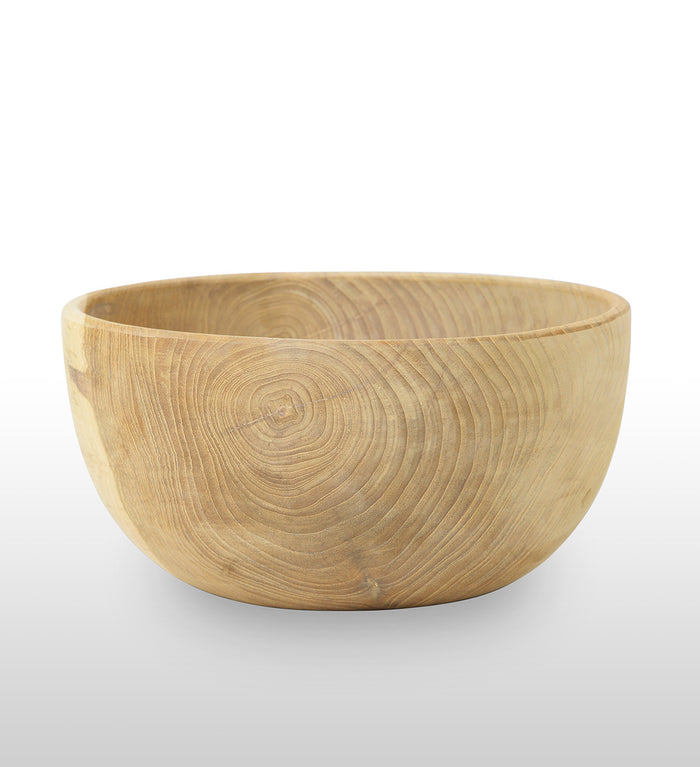 Tall Men Standing Fruit | Sla schaal - Teak - Ø 33 cm