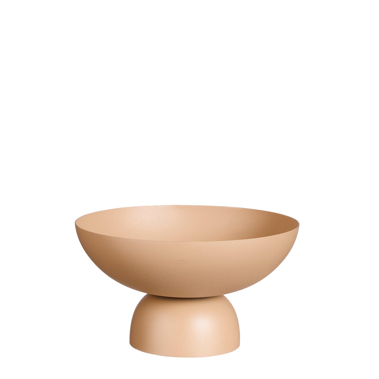 Mica Decorations Celia Schaal - H11,5 x Ø20,5 cm - Lichtbruin