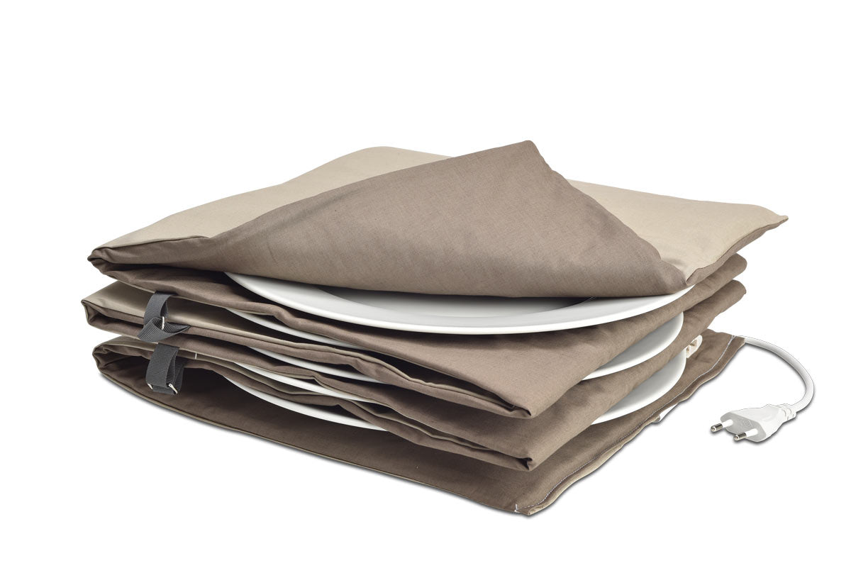 Solis Bordenwarmer Maxi Gourmet 865  Ø 32cm - Taupe|antraciet