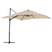Beliani - MONZA II - Zweefparasol - Beige - Polyester
