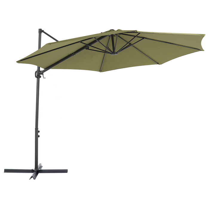 Beliani - SAVONA II - Zweefparasol - Groen - Polyester