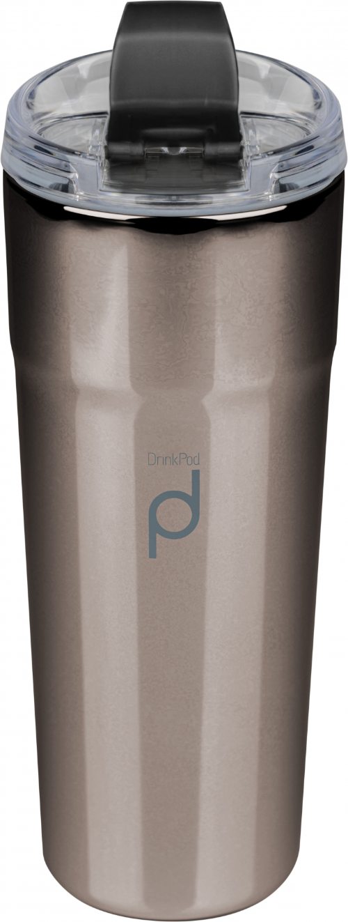 Pioneer - Vacuum Thermosbeker, 0.5 L, Metallic Zwart - Pioneer