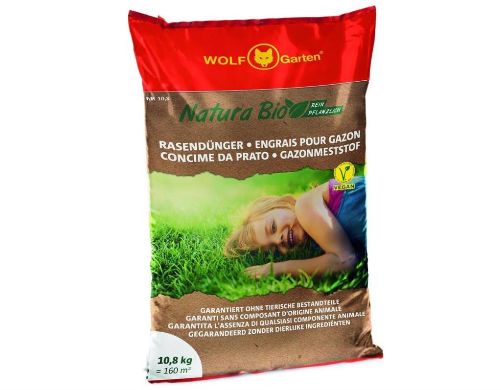 Wolfgarten natura bio gazonmest 160m2 nr 10,8