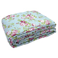 Lavandoux - Bedsprei|Quilt - Rose Garden Blue - 140x200 - 1-persoons
