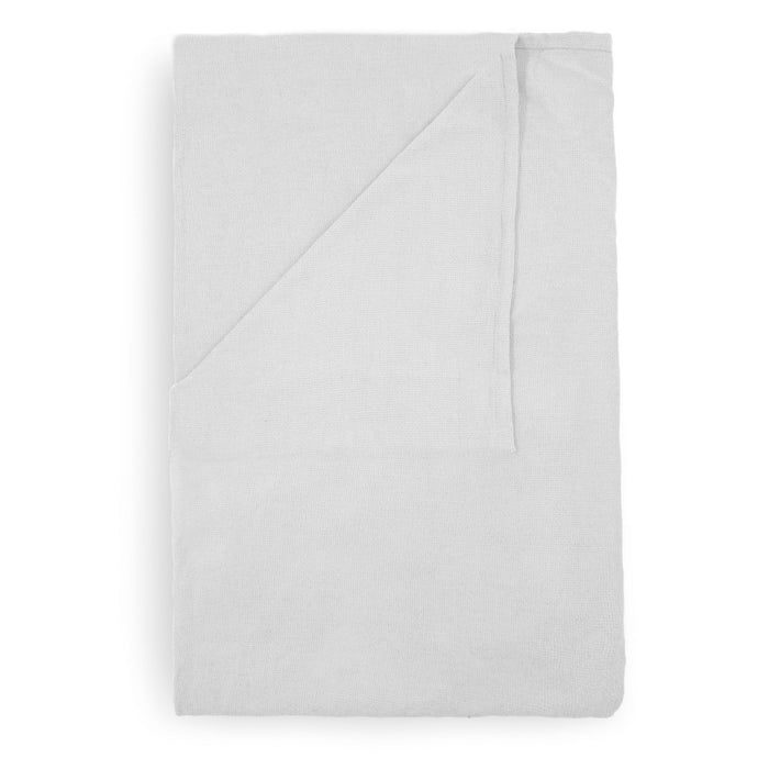 Yellow Lucinde Bedsprei Plaid Katoen - white