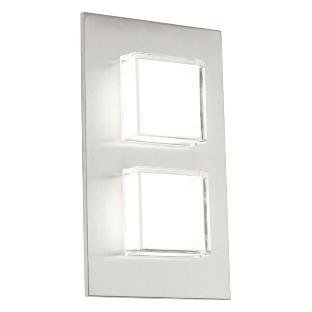 EGLO Tuinwandlamp LED Pias 2,5 W zilverkleurig 93365