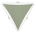 Shadow Comfort   driehoek 3x3x3m Moonstone Green