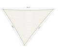 Shadow Comfort   driehoek 5x5,5x6m Arctic White