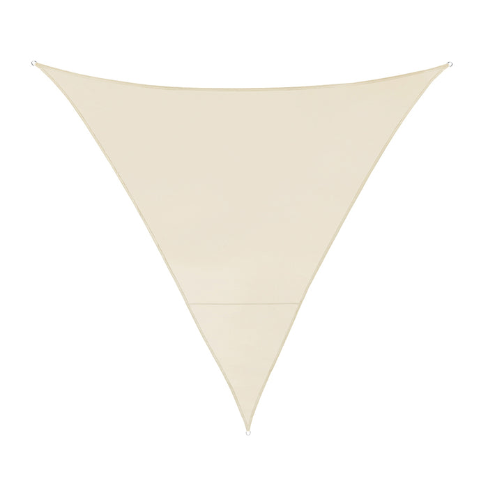 Feel Furniture - Schaduwdoek - Zonwering - Driehoek - 5 m - creme