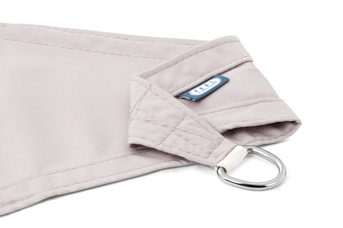 Feel Furniture - Schaduwdoek - Zonwering - Driehoek - 3.6 m - Taupe