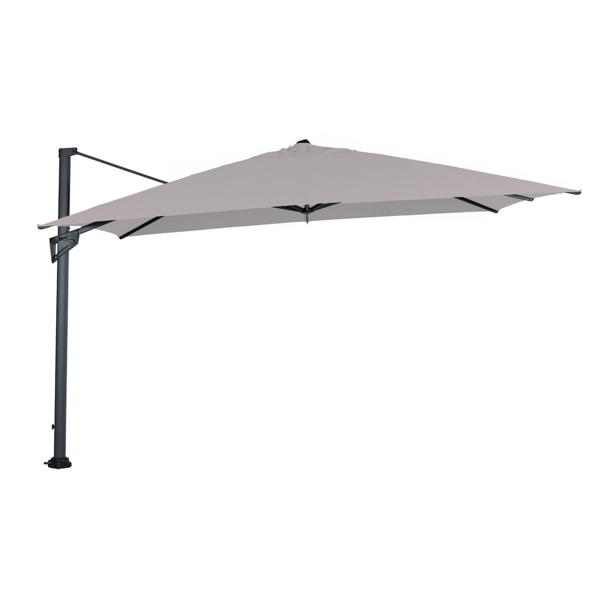 Garden Impressions Hawaii zweefparasol King Pole 400x400 cm -zand