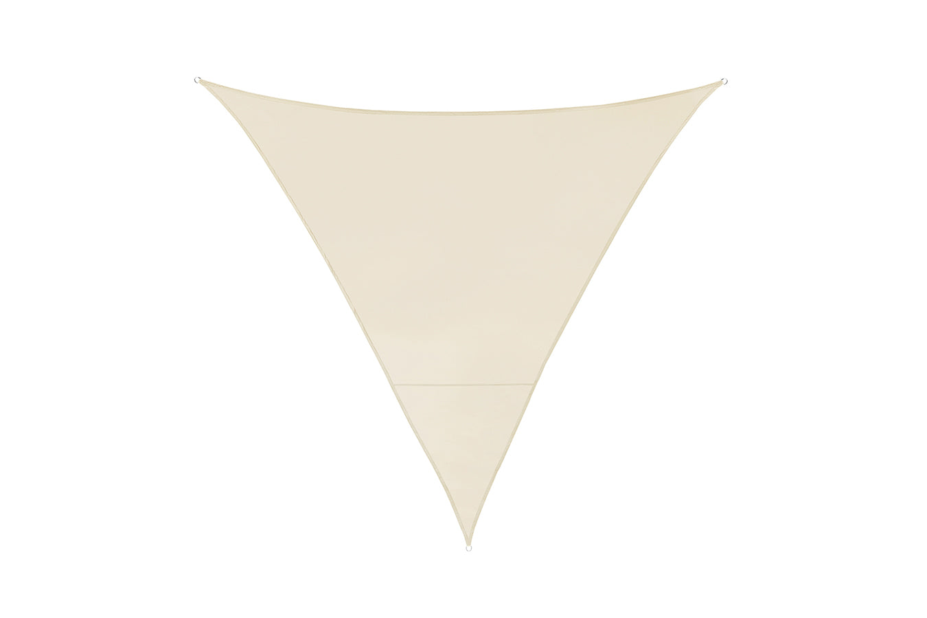 Feel Furniture - Schaduwdoek - Zonwering - Driehoek - 3.6 m - Crème