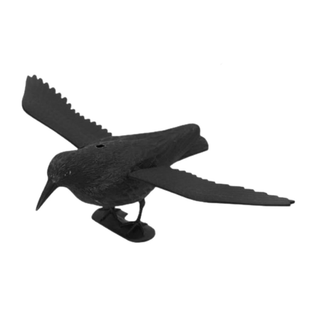 Orange85 Duivenverjager Vogelverschrikker Nep Kraai Zwart 38.5x61x3...