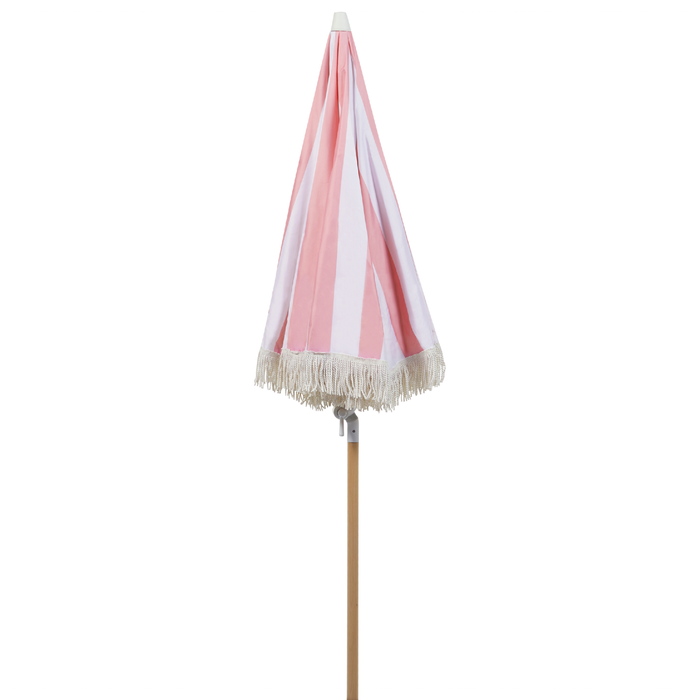 Beliani - MONDELLO - Parasol - Roze|Wit - Polyester