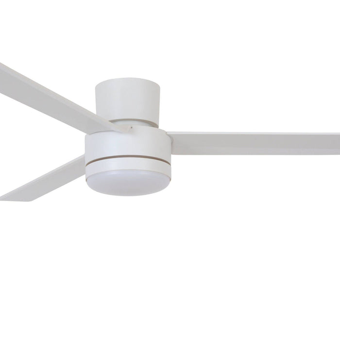 Bayside Plafondventilator Lagoon Wit incl. Lamp 132cm Outdoor