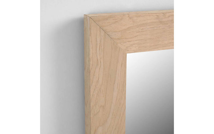 Kave Home - Wilany spiegel natuurlijke afwerking 52,5 x 152,5 cm