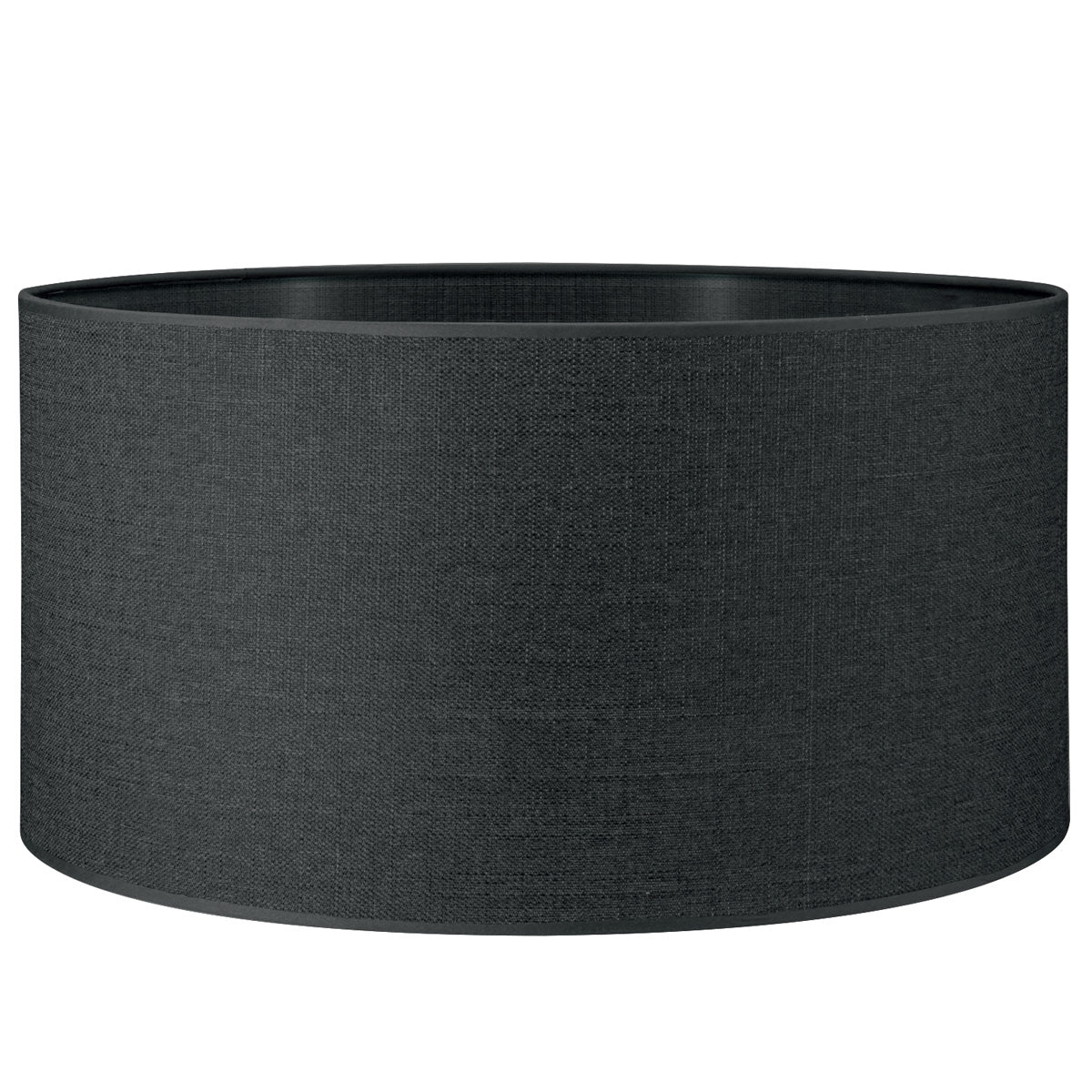 Home Sweet Home Lampenkap Canvas zwart - B:50xD:50xH:25cm