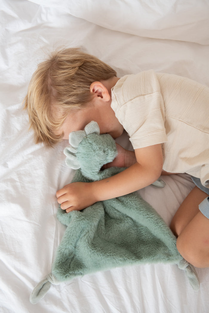 J-Line Doudou Dinosaurus Pluche Groen  - Set van 1