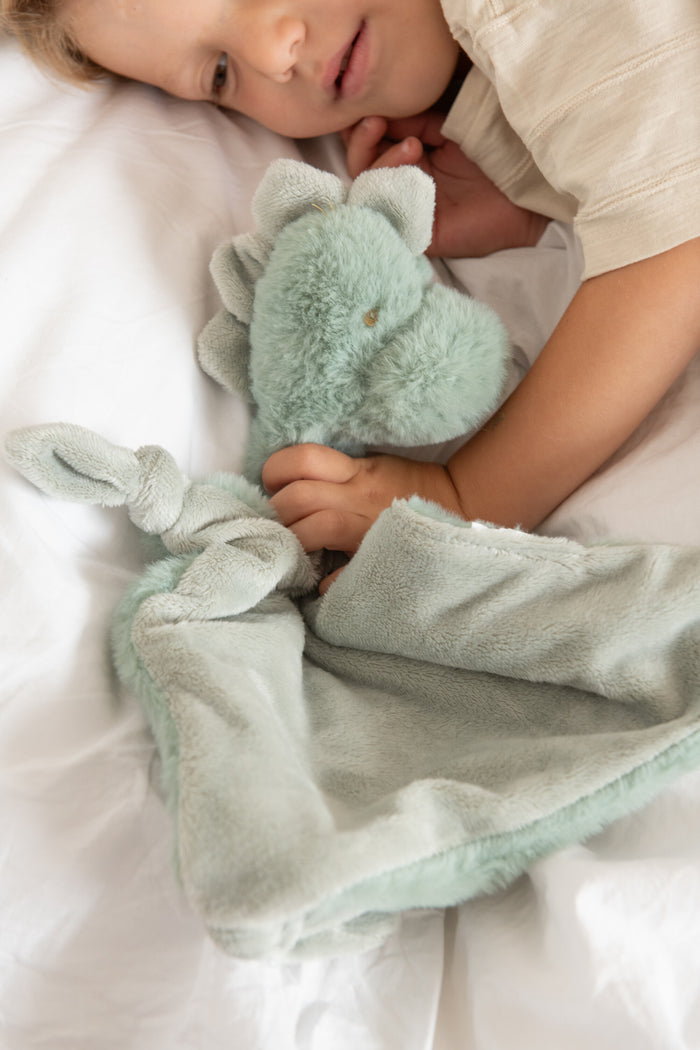 J-Line Doudou Dinosaurus Pluche Groen  - Set van 1